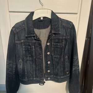 Express Dark Wash Jean Jacket